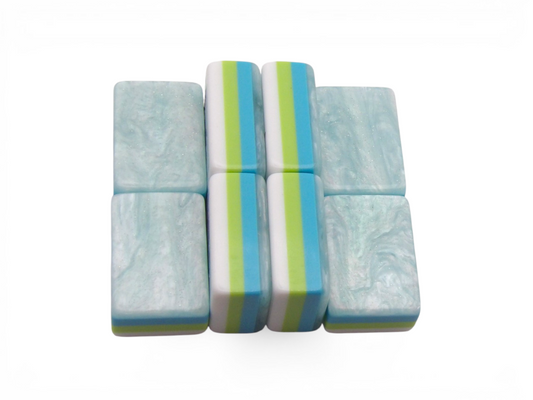 The Sea Glass Pearl Mahjong Set — Complete Collection