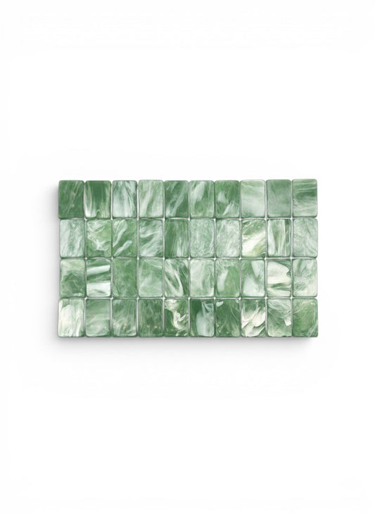 American Mahjong Tile Set 160 Tiles Jade Garden Chinoiserie Bag Gift Box Dice di1