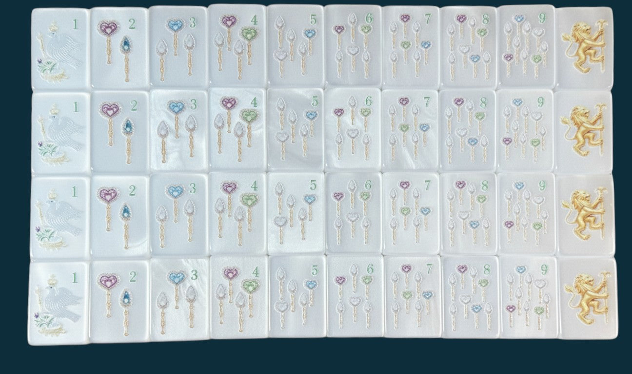 The Ivory Crown Mahjong Set — Complete Collection