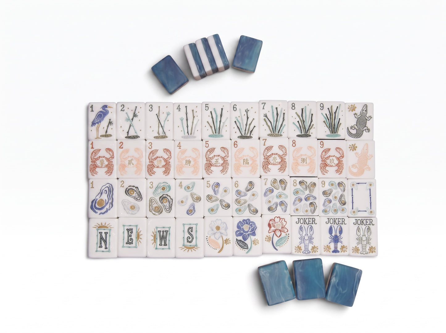 The Beachcomber Mahjong Set