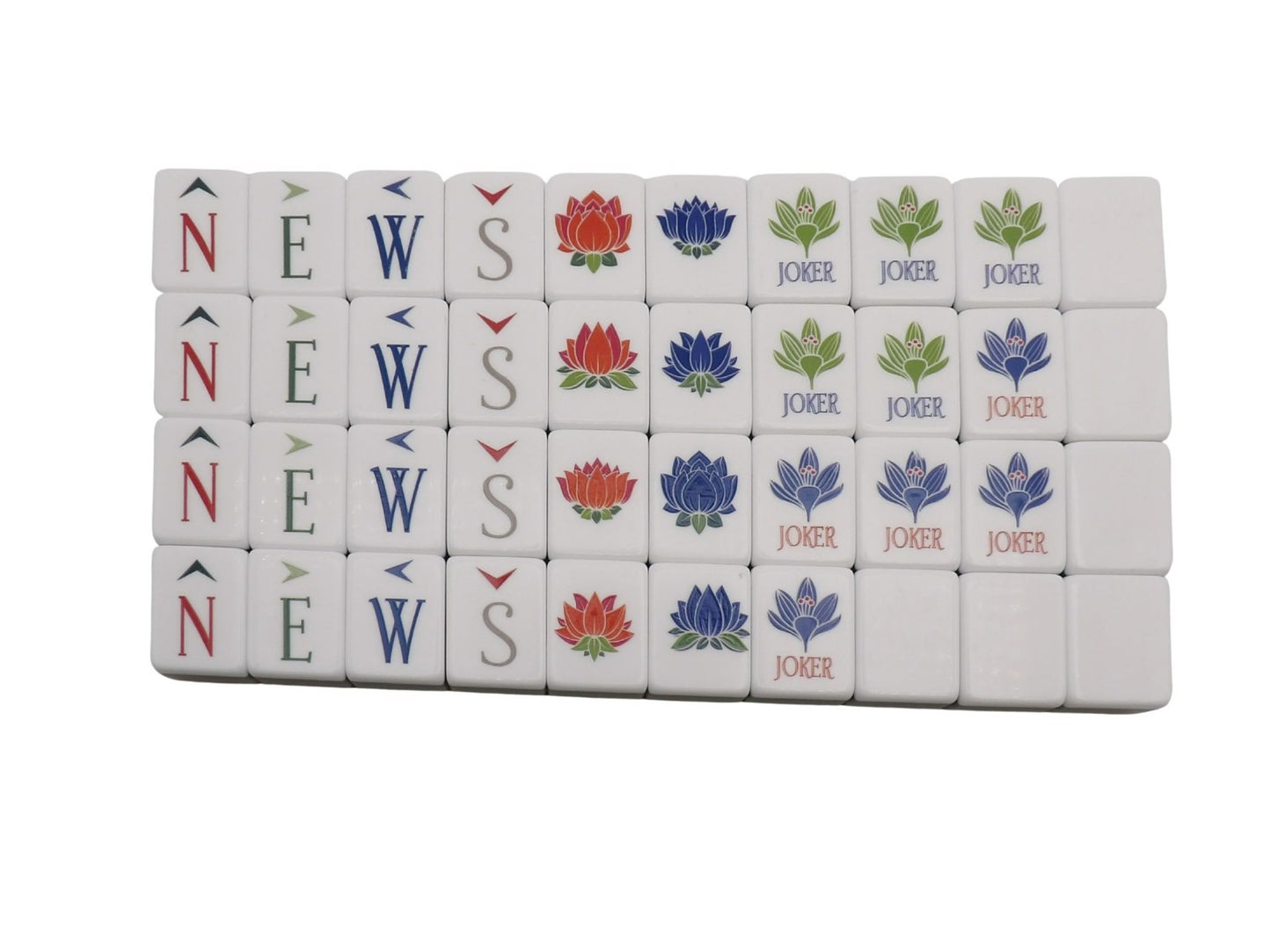 New Luxury Mahjong 160 Tile Acrylic Set Faux Burl Wood Backs Case Dice Bag5