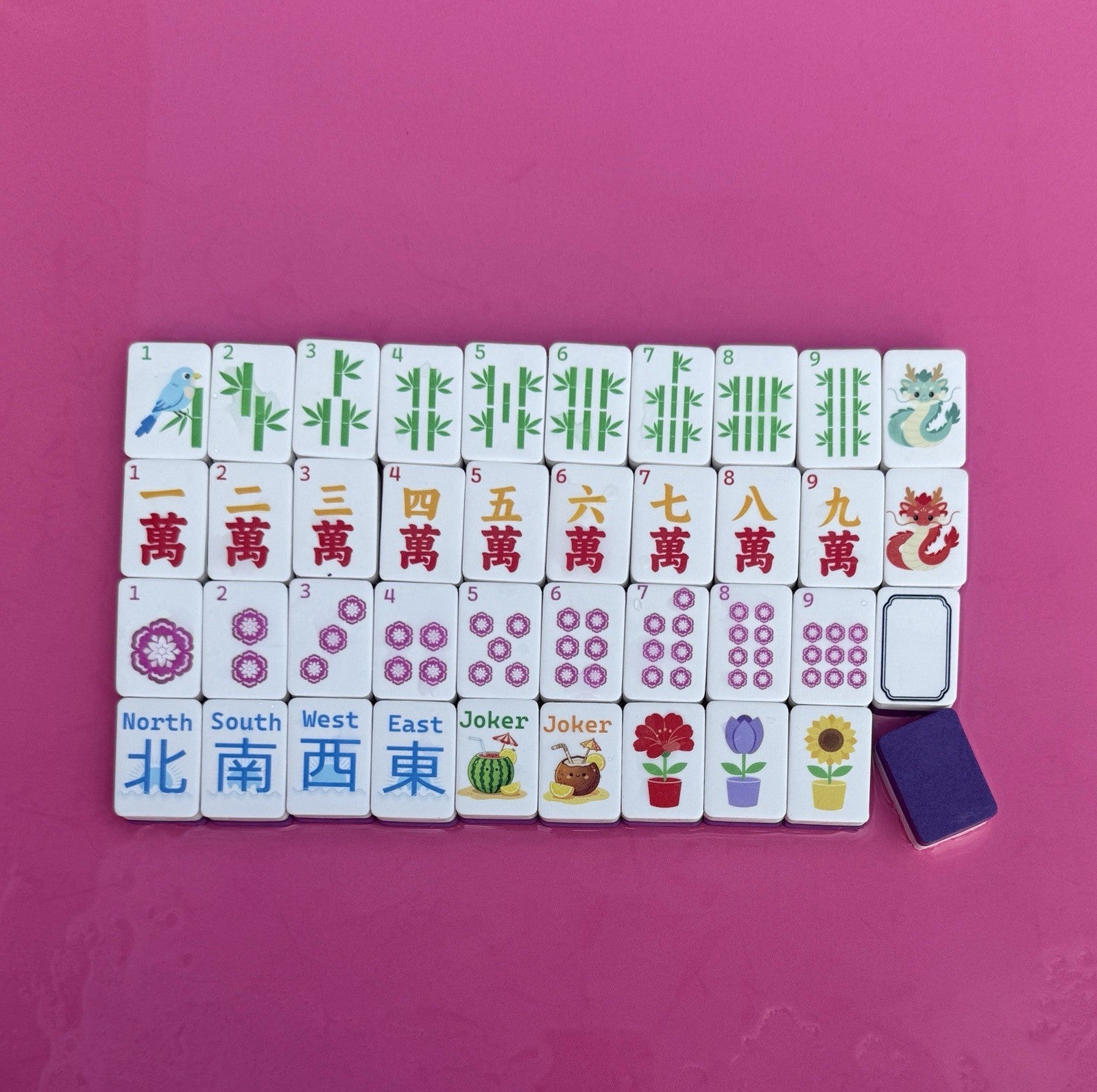 Luxury Floating Mahjong Set | Pool-Ready **Free Ship**2