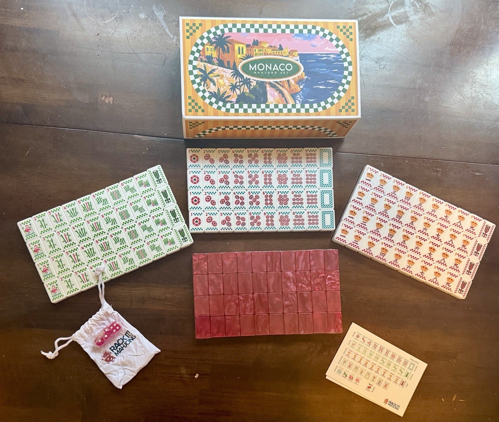 Rack It! Mahjong Monoco Tiles0