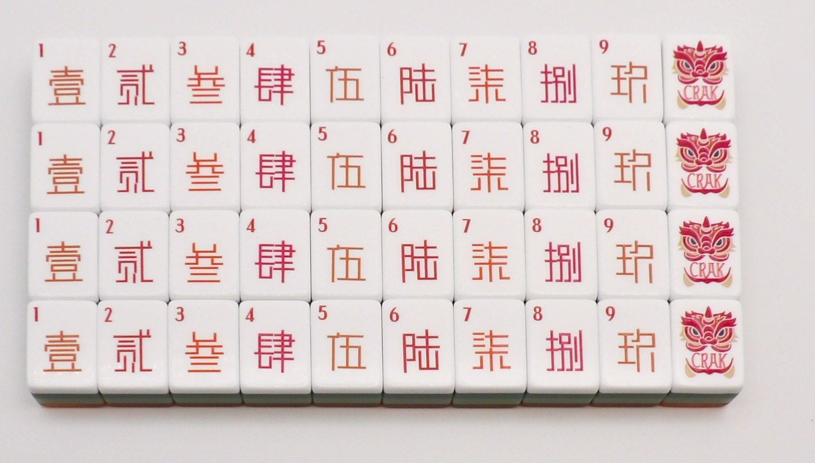 New Luxury Mahjong 160 Tile Acrylic Set Faux Burl Wood Backs Case Dice Bag3