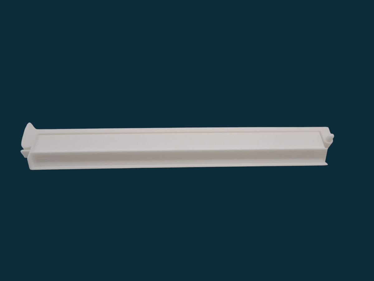White acrylic mahjong pusher detail