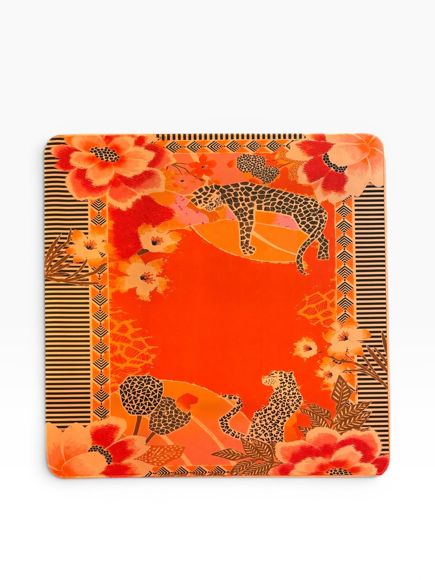 The Leopard Lounge Mahjong Mat — Neoprene
