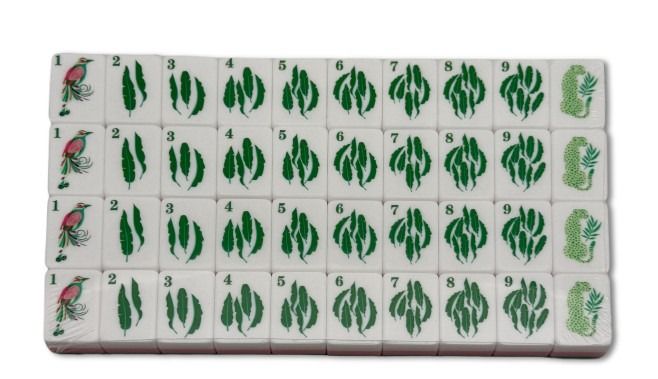 The Bird of Paradise | American Mahjong Tile Set | Luxury Mahjong