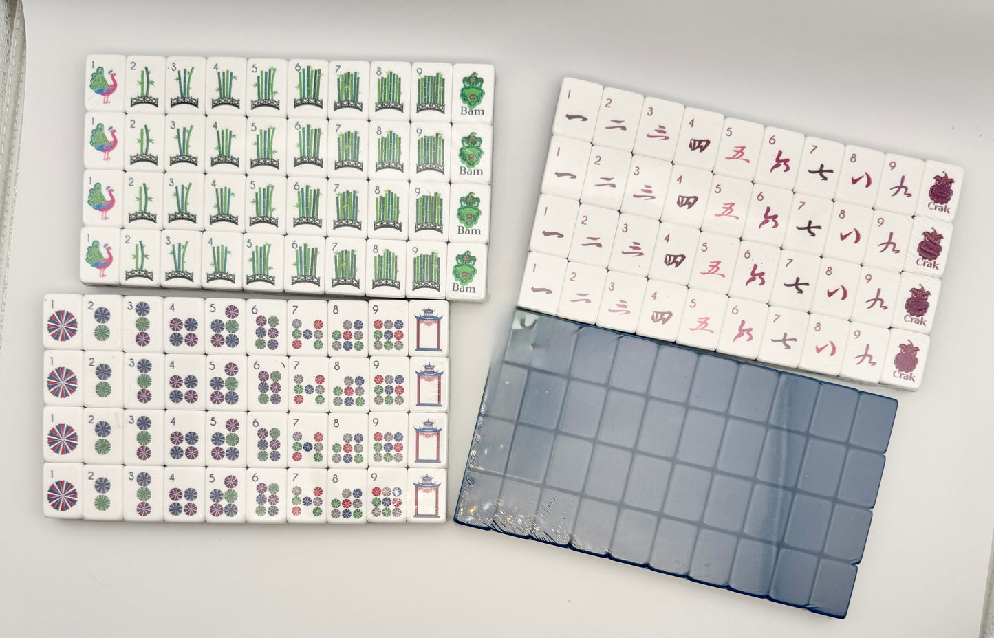 The Blue Pagoda Mahjong Set — Complete Collection