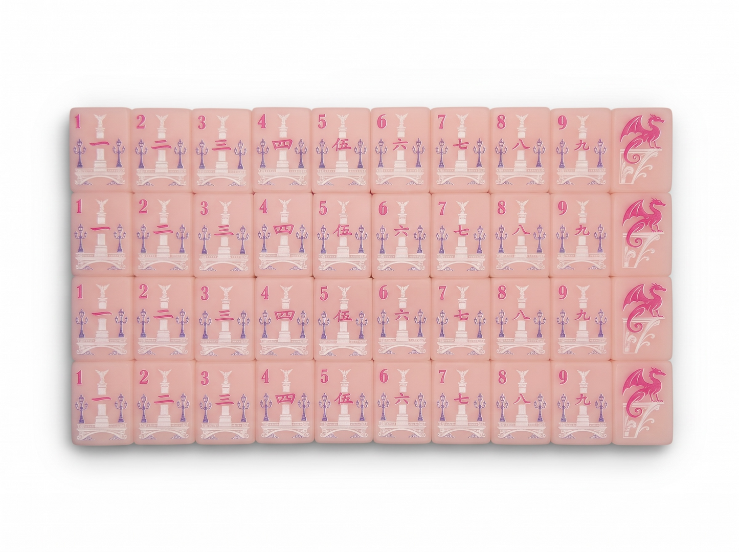 The Paris Promenade Mahjong Set