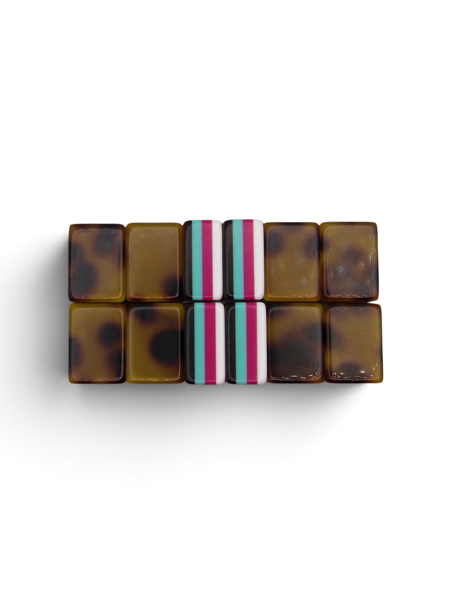 Tortoise & Plume Mahjong Set — Matte Back Edition (Discounted Second)