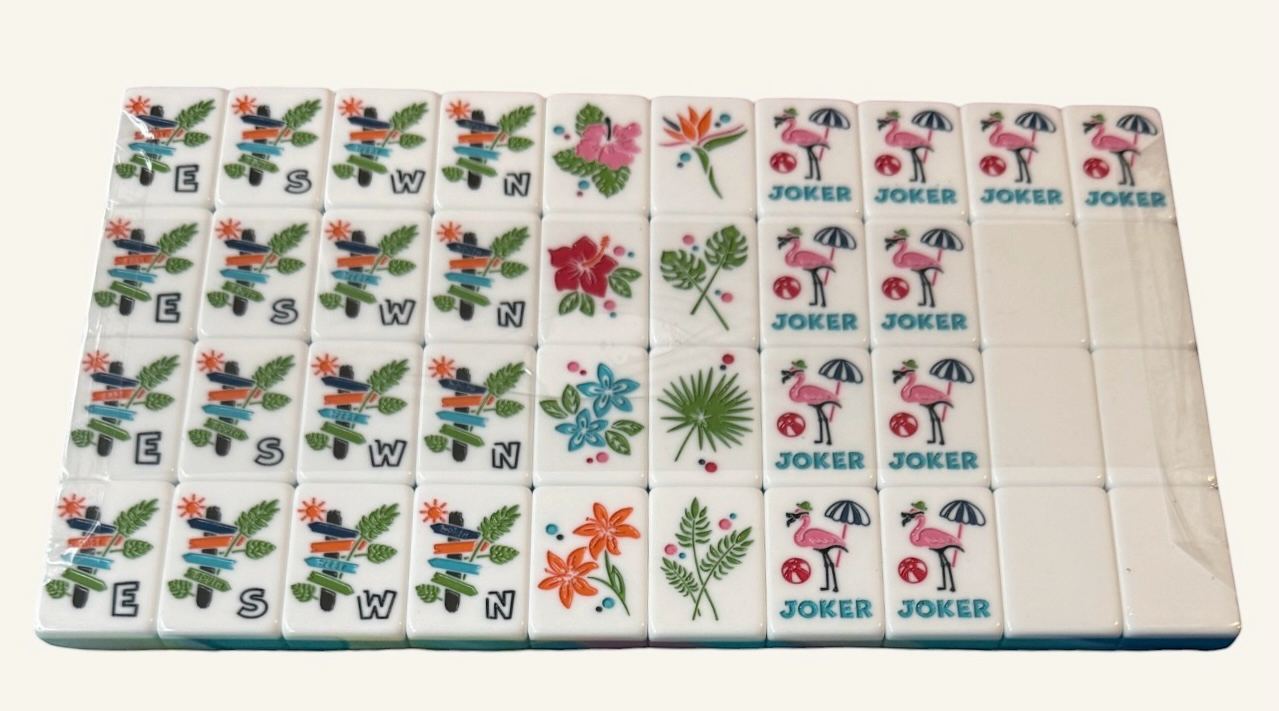 Mai Tai Sunset Mahjong Set — Complete Collection